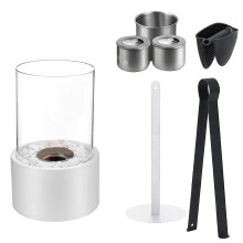 Poaug BBQ Grills Markdown Table Fire with Adjustable Bio Tabletop Mini Fire Bowl for Indoor & Outdoor, compatible with Patio & Dinner
