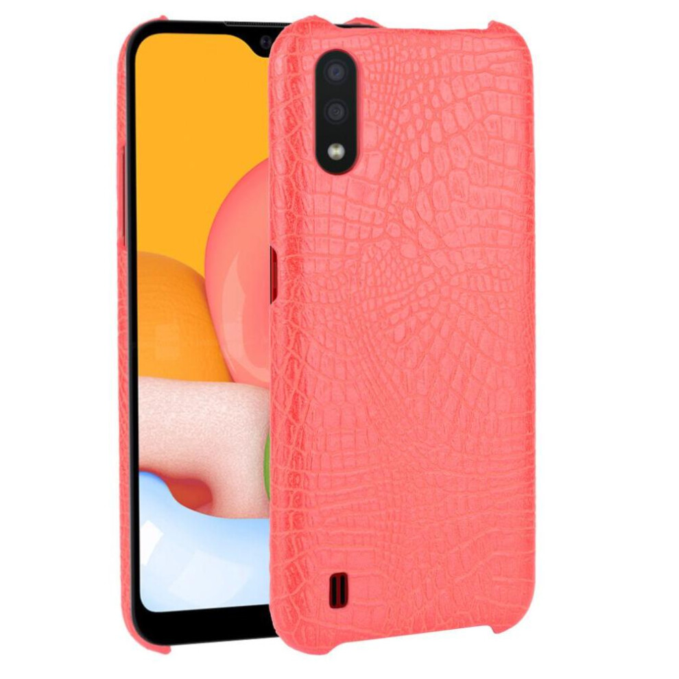 Stylish Classic Case For Compatible With Samsung Galaxy A01 Classic Alligator Fashion Anti Scratch Compatibility Protective Cover 9083649010563