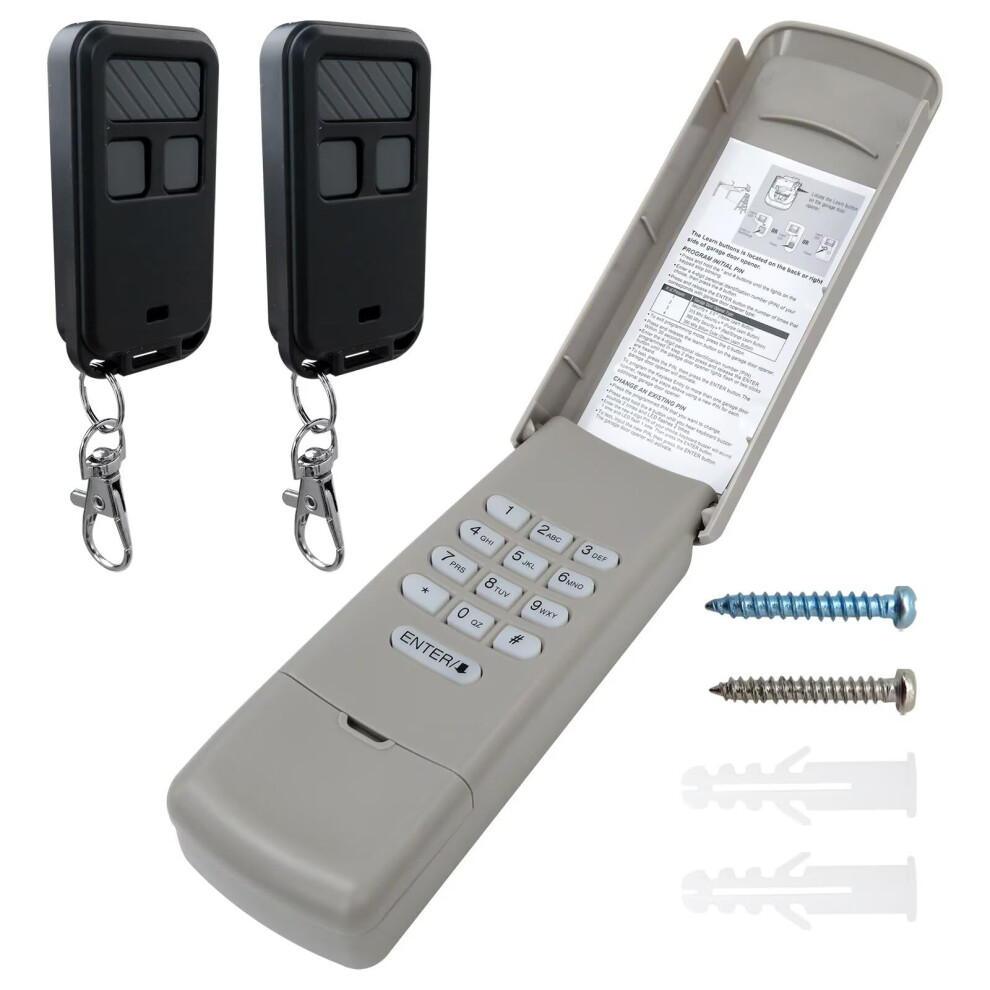 Garage Door Opener Keypad And Remote For Chamberlain Liftmaster Craftsman Yellow Learn Button 2011+ 9053599430582