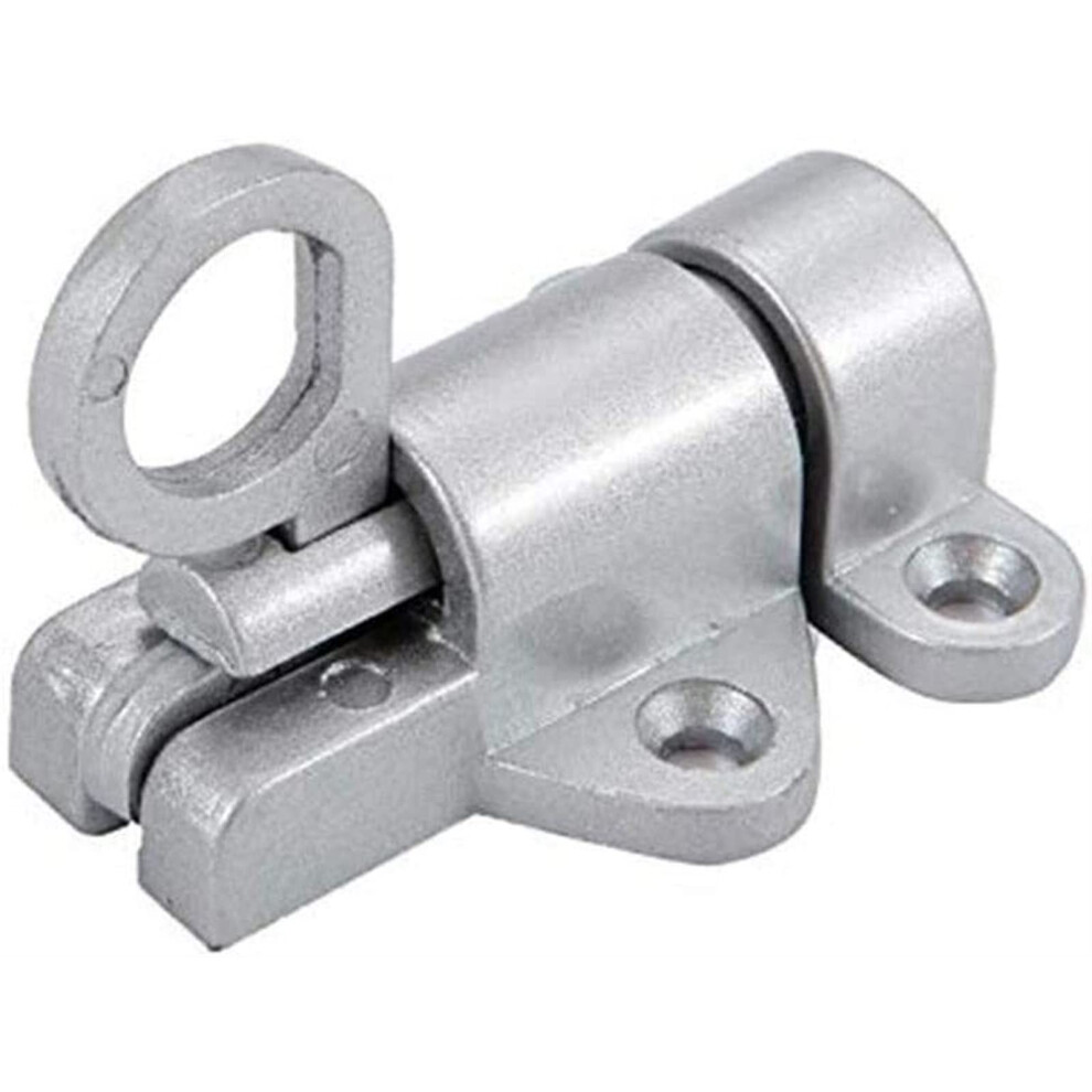Aluminum Alloy Automatic Door Bolt With Spring Loaded Self Closing Latch For Gate And Window Security 9164114664082