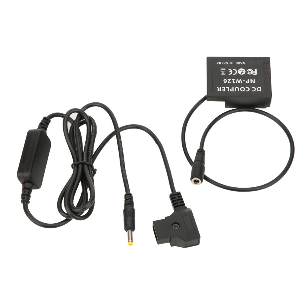 D-Tap To Np-W126 Dummy Battery Adapter For Fuji X Series, Full Decoding 8371382699147