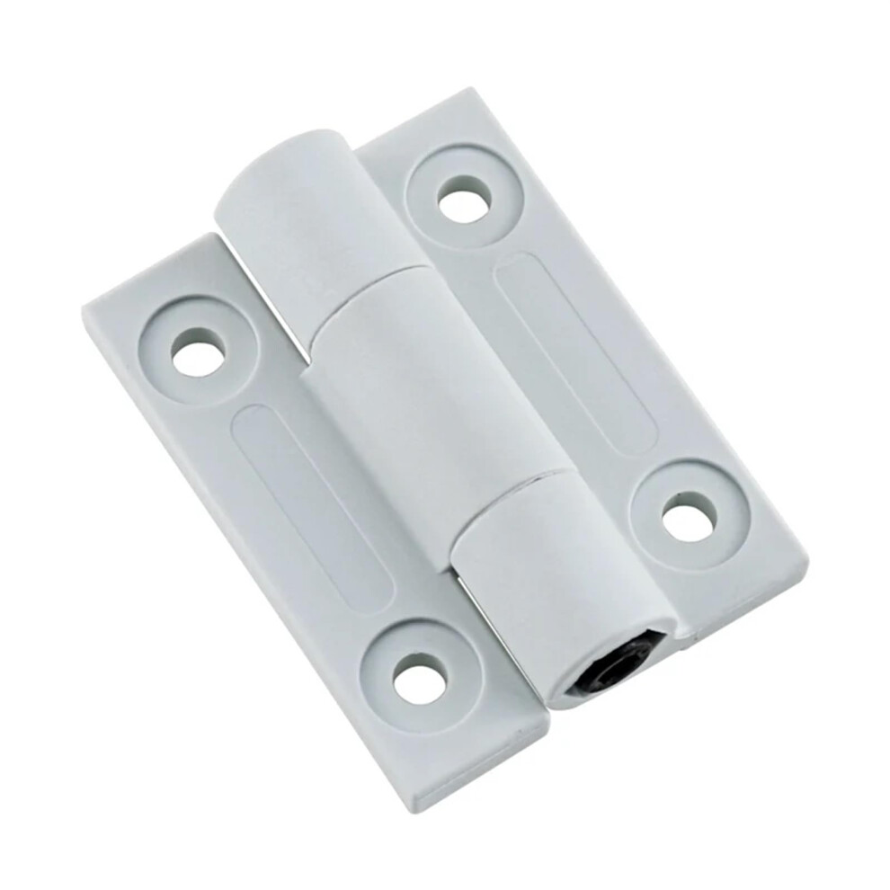 Adjustable White Damping Hinge For Cabinet Doors With Controlled Smooth Motion And Stable Hold 9164114664105