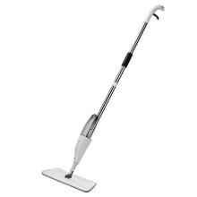 Flat Spray Mop with Foldable Squeeze Design for Wet and Dry Hardwood Floor Cleaning