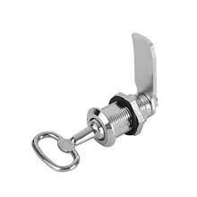 Universal Zinc Alloy Cam Lock with Keys for Cabinet, Drawer and Mailbox Security Replacement