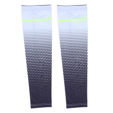 Manicotti traspiranti con polsino antiscivolo, protezione solare e traspiranti per ciclismo e corsa, manicotto a compressione rinfrescante per uomo e