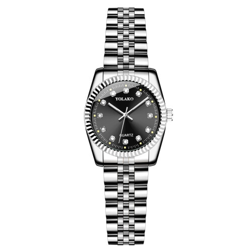 Ρολόγια Quinlirra για γυναίκες YOLAKO Γυναικεία Casual Quartz Λουράκι από Ανοξείδωτο Ατσάλι