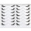 Ψεύτικες βλεφαρίδες Changmaius Fluffy Cat Eye Look 8D Σταυρωτές, Φυσικές Ψεύτικες Βλεφαρίδες 1