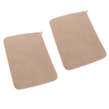 Tapete de microfibra de 30 x 40 cm para secar platos, ideal para encimeras de cocina. Almohadilla absorbente para lavar platos. Bonito tapete para