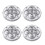 funtasica4Pcs360Περιστρεφόμενος τροχός αυτοεπικόλλησης για υπνοδωμάτιο, σπίτι, 1