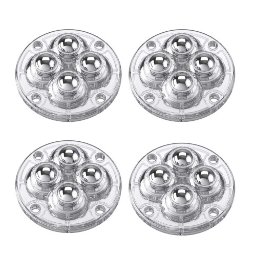 funtasica4Pcs360Περιστρεφόμενος τροχός αυτοεπικόλλησης για υπνοδωμάτιο, σπίτι, 1