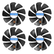 4X 95mm CF1015H12D DC12V Video Card Cooler Cooling Fan Replace for Sapphire NITRO RX480 8G RX 470 4G GDDR5 RX570 4G