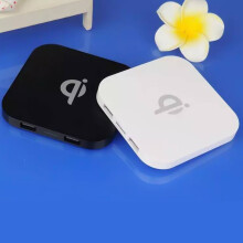 Cyber Monday-aanbiedingen 2024: Viflosae draadloze oplader voor smartphones, 5W desktop draadloze oplader voor iOS en Android met 2 USB-poorten,
