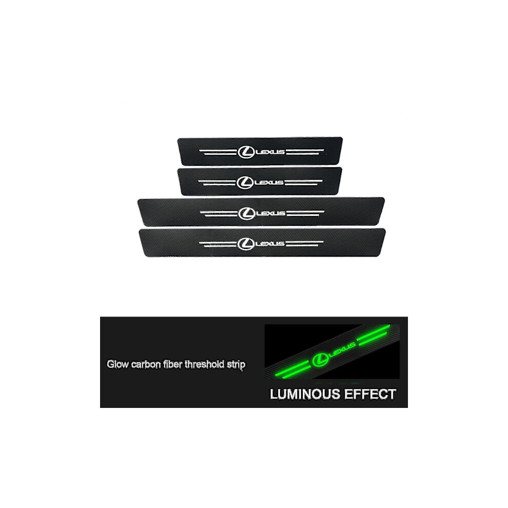 Auto Door Sill Protector Anti-Scratch Door Sill Protector For Vehicle Accessories_llk13 Lexus 4Pcs 9110895233009