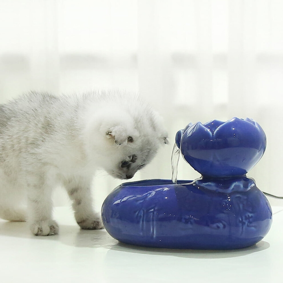 Jacenvly Mother's Day Clearance Ceramic Water Pet Drinking Electric Water Dispenser Mother's Day Gifts For Wome/Men/Mom/Girls/Kids/Teens 9110895233528
