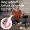 Compatible with iPhone & Android, smart ring for TikTok remote control, page turner, volume, camera shutter, selfie, mouse. 4