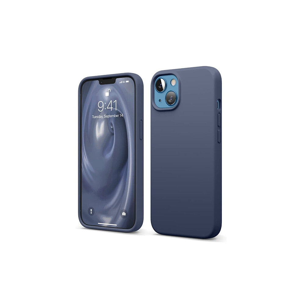 Compatible With Iphone 14 - Stylish Protective Floveme Case Dark Blue 9110895234709