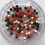 300PCS 1/8 Inch Red,Black.White Map Tacks Pushpins Map Tacks, 4