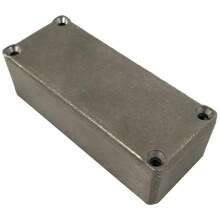 BUD CU-123 Aluminum Econobox 3.63" L x 1.5" W x 1.21" H, Natural