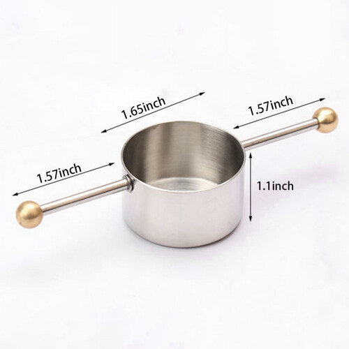 Measuring Cup Tools, Bar Measure Cocktail Jigger with Handle for Whisky Bar Tools Bar Accessories(3 Pcs) 1