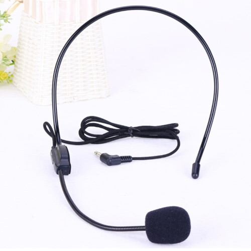 Headset Microphone Microphone 3.5mmm Head-mounted Wired Headset Microphone
