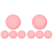 Teapot Lid Protective Cover 8 Pcs Handle Protector Case Pink Silica