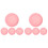 Teapot Lid Protective Cover 8 Pcs Handle Protector Case Pink Silica 1