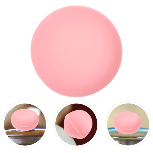 Teapot Lid Protective Cover 8 Pcs Handle Protector Case Pink Silica 2