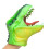 Marionnette à main dinosaure Schylling verte multicolore 1