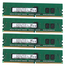 4X DDR4 4GB Server Memory Ram 1RX8 PC4-2133P PC4-17000 1.2V 2133MHz 288PIN ECC REG DIMM Memory RAM