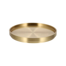 Eease Brass Cup Coasters Round Mug Tea Serving Pads for Drinks Wine Glasses