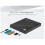 ckepdyeh External Mobile Optical Drive for Desktop and Notebook Universal USB/Type-C/SD/TF Card Reading and Burning 5