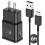 Γρήγορος φορτιστής με καλώδιο USB-C, προσαρμοζόμενη πρίζα τοίχου συμβατή με Samsung 1