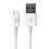 SiGN USB-C-kabel för snabbladdning 0,25m - Vit 1