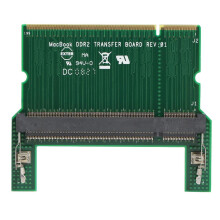 husxh DDR2 laptop SO-DIMM - asztali DIMM adapter számítógépes memória adapter kártya