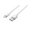 SiGN USB-C-kabel för snabbladdning 0,25m - Vit 2