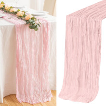 Federra kaasdoek tafelloper stof boho bruiloft decoratie