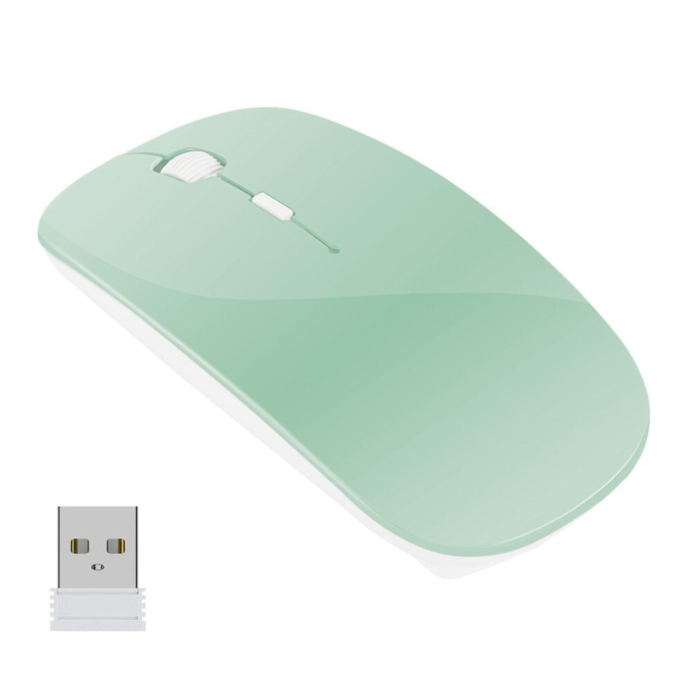 Wireless Mouse For Laptop Pc 2.4Ghz Usb Rechargeable Mouses Wireless Computer Silent Mice For Laptop Pc Notebook Wireless Mouse 9425574831767