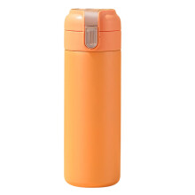 Bouteille isotherme avec affichage numérique de la température, idéale pour les voyages et le café - Gobelet à bascule en acier inoxydable à un