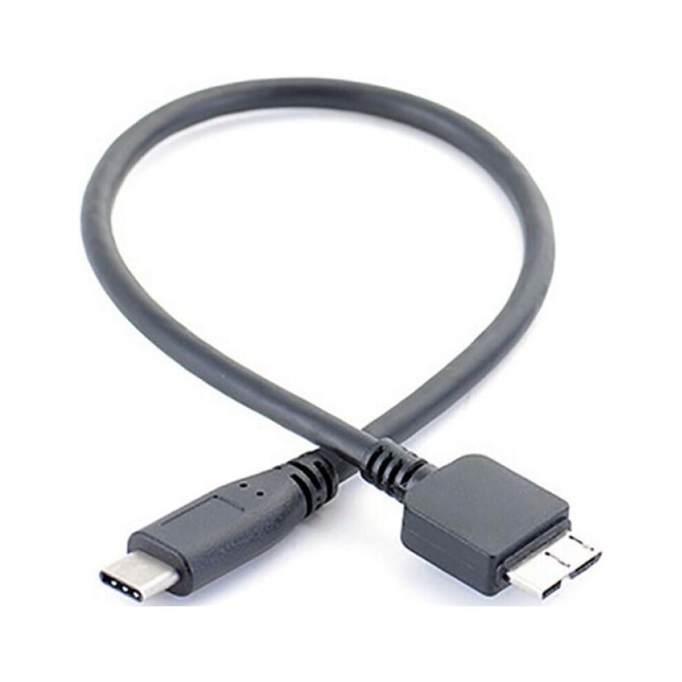 Pretty Comy Usb 3.1 Type-C To Usb 3.0 Micro B Cable Connector For Hard Drive Smartphone Cell Phone Pc Type Usb C To Micro Usb Data Cable Black 9425574834478