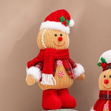 Décorations de Noël festives : Figurines classiques de bonhommes en pain d’épice – Parfaites pour la maison, la cuisine, l’hôtel ou le