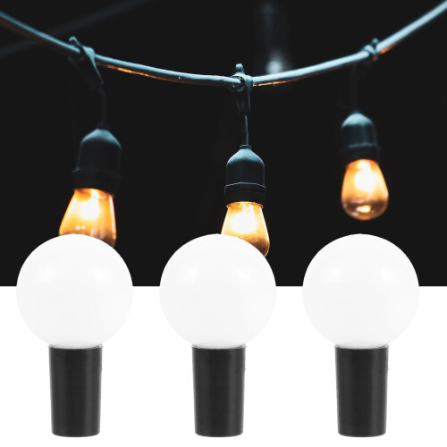 Eease100PCS Luci a stringa con paralume a globo per decorazioni di feste a LED 1