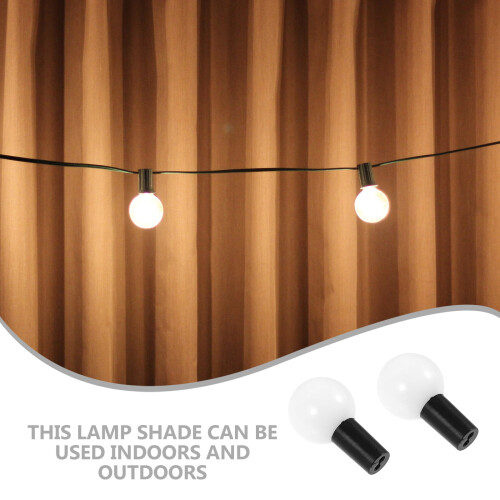 Eease100PCS Luci a stringa con paralume a globo per decorazioni di feste a LED 2