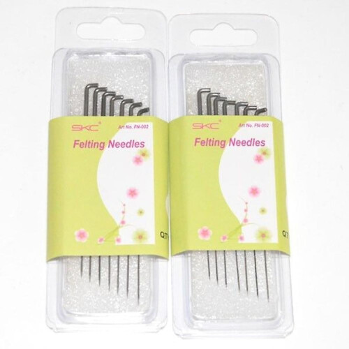 7pcs Mixed Sizes Felt Needles Wool Felting Tools Felt Starter Kit