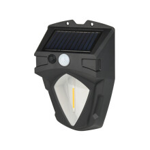 Zeceouar Solar Garden Lights, Warm White, Human Sensor, Super Bright, Outdoor Wall Lights for Patio, Yard, Fence - Compatible with Solar Power