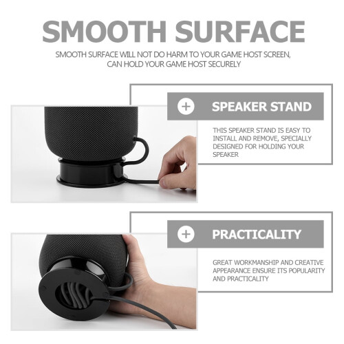 Wireless Speaker Stand Acrylic Desktop Base Design Compatible with Apple 2