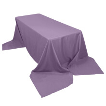 Efavormart 90x156" VIOLET AMETHYST Wholesale Rectangle Polyester Tablecloth Linen Wedding Party Restaurant Tablecloth