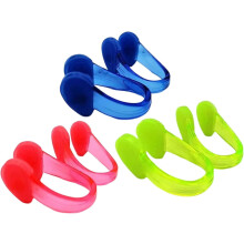 6Pcs Nose Clip for Swimming Nose Plugs for Kids and Adults Multi-Color