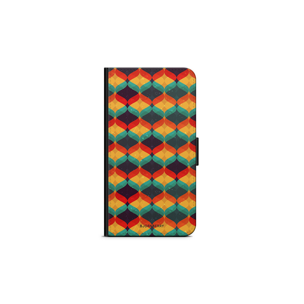 Bjornberry Wallet Case Compatible With Iphone 12 - Abstract Pattern 9071309738025