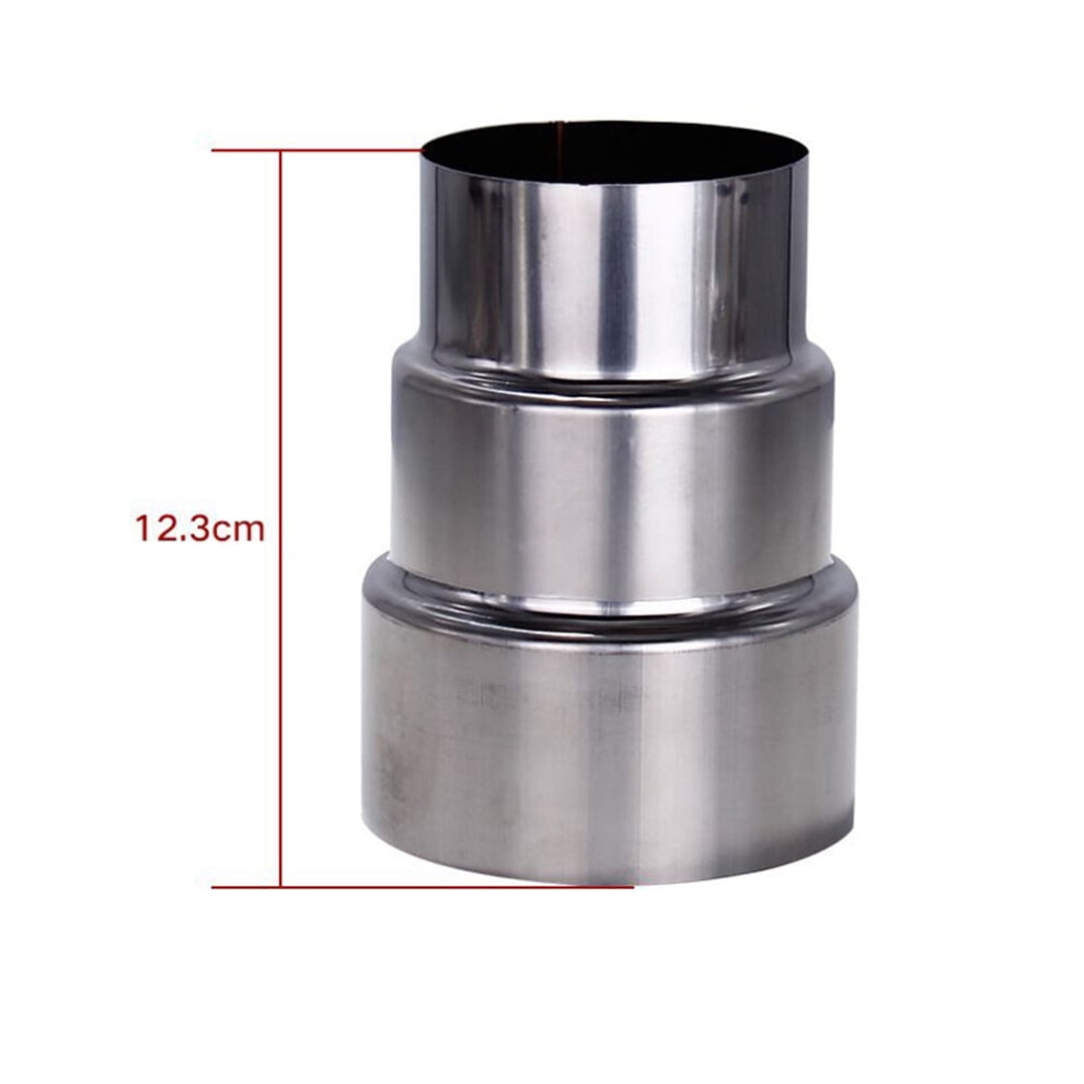 GDHOME Stainless Steel Flue Liner Reducer / Tubing Connector Chimney Adaptor Stove Pipe-image-OPC-PR6MSZC-NEW
