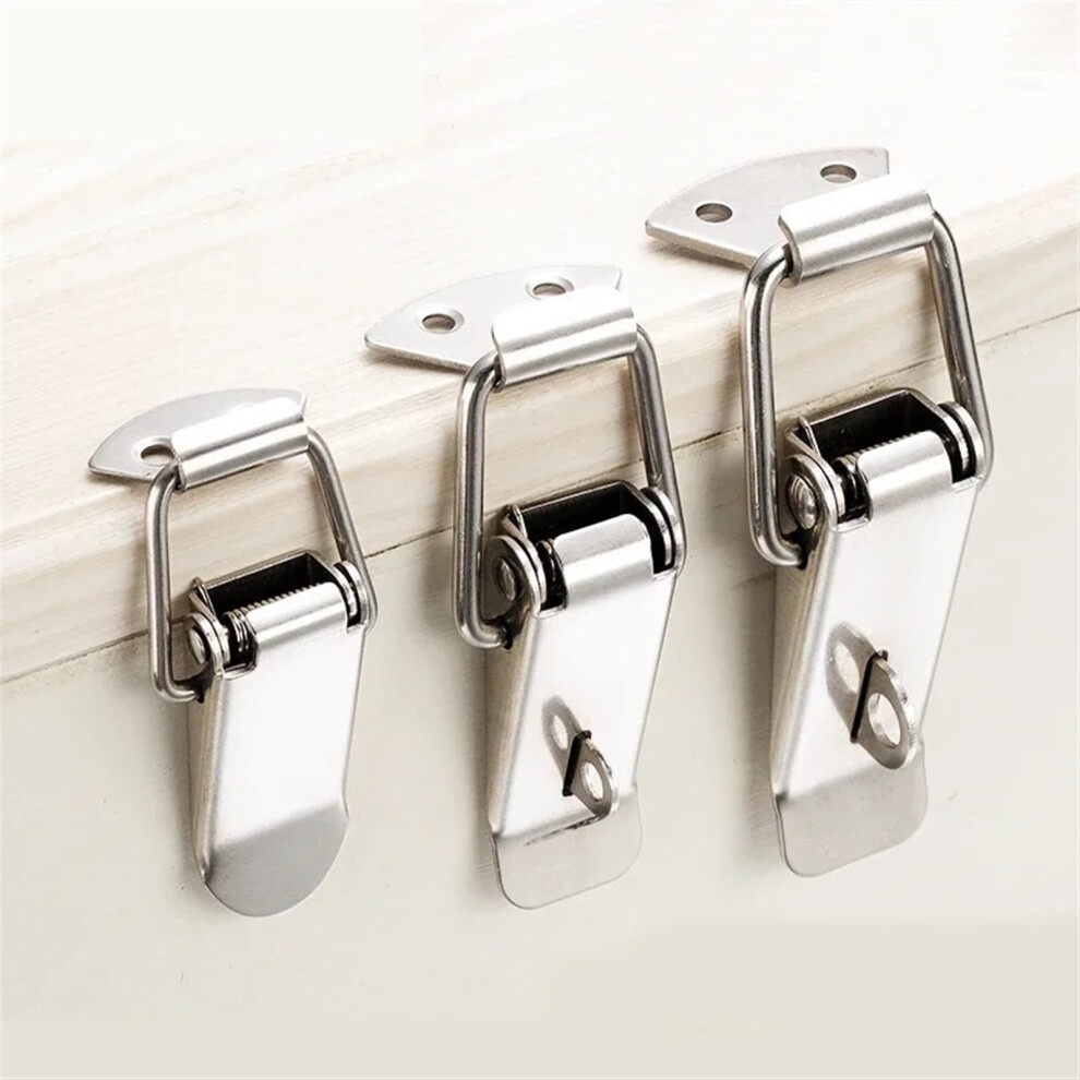 Hasp Lock Stainless Steel Secure Latch For Cabinets Doors Toolboxes Corrosion Resistant 1Pcs 9164114668875